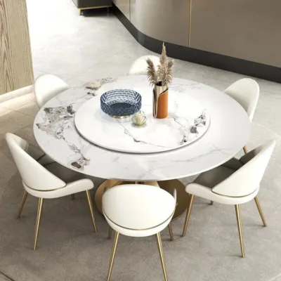 Marble Round Dining Table With Elegance and Functionality https://silkretail.com