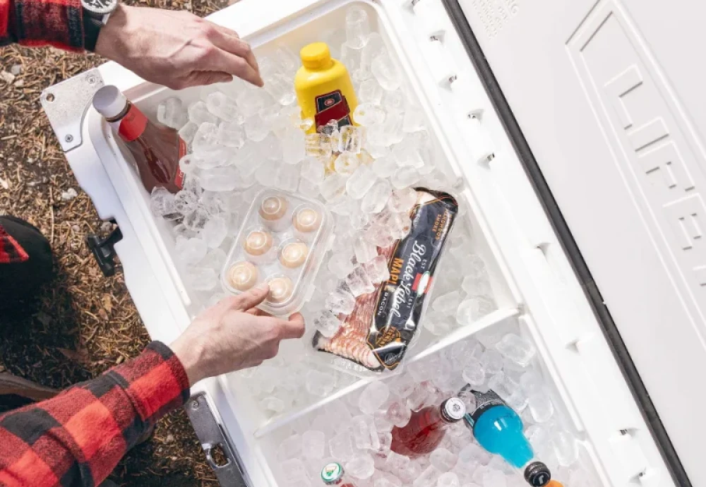 outdoor beer cooler fridge