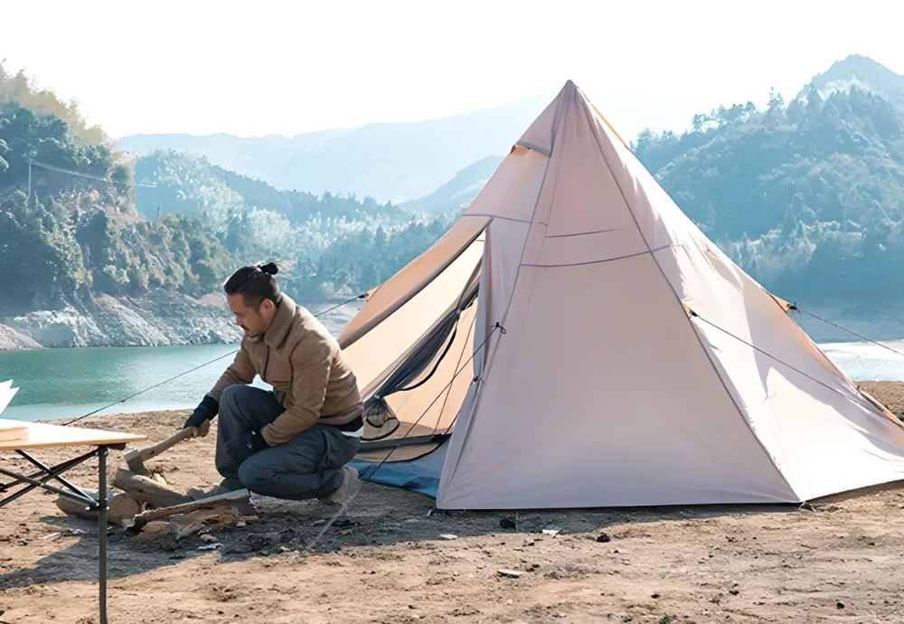 pyramid style tents